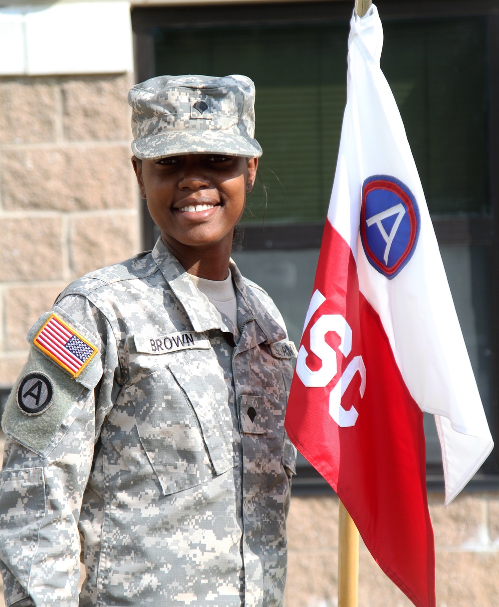 Soldier of the Week: Spc. Galizzie M. Brown