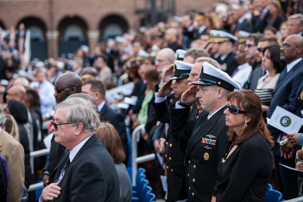 Navy Yard Memorial Ceremony - Sept. 22, 2013