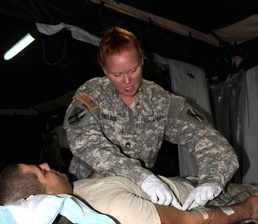 Female Georgia Guardsmen integrate ranks of combat units