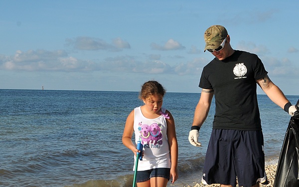 NAS Key West participates in coastal cleanup