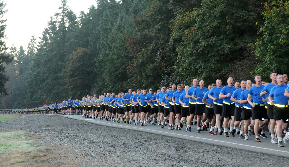 'Tomahawks' from three battalions gather for 23rd Infantry Regiment Run