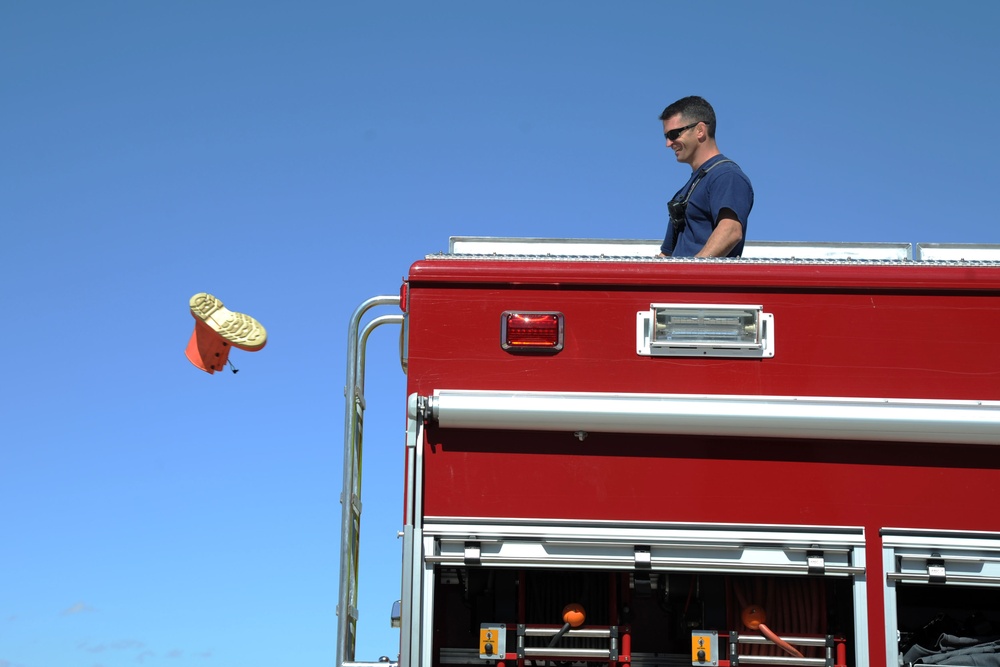 Hill Air Force Base Fire Department biological training