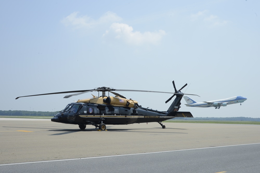 VIP transports at Dover AFB, Del.