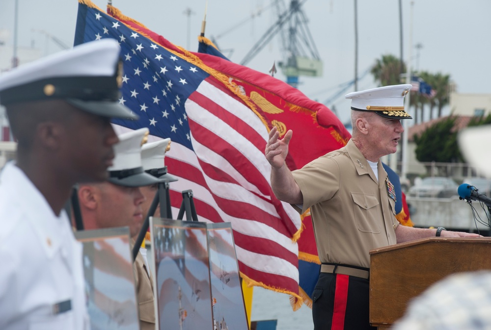 Ship naming ceremony for DDGs 113, 114 and 115