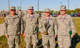 Soldiers drive to glory