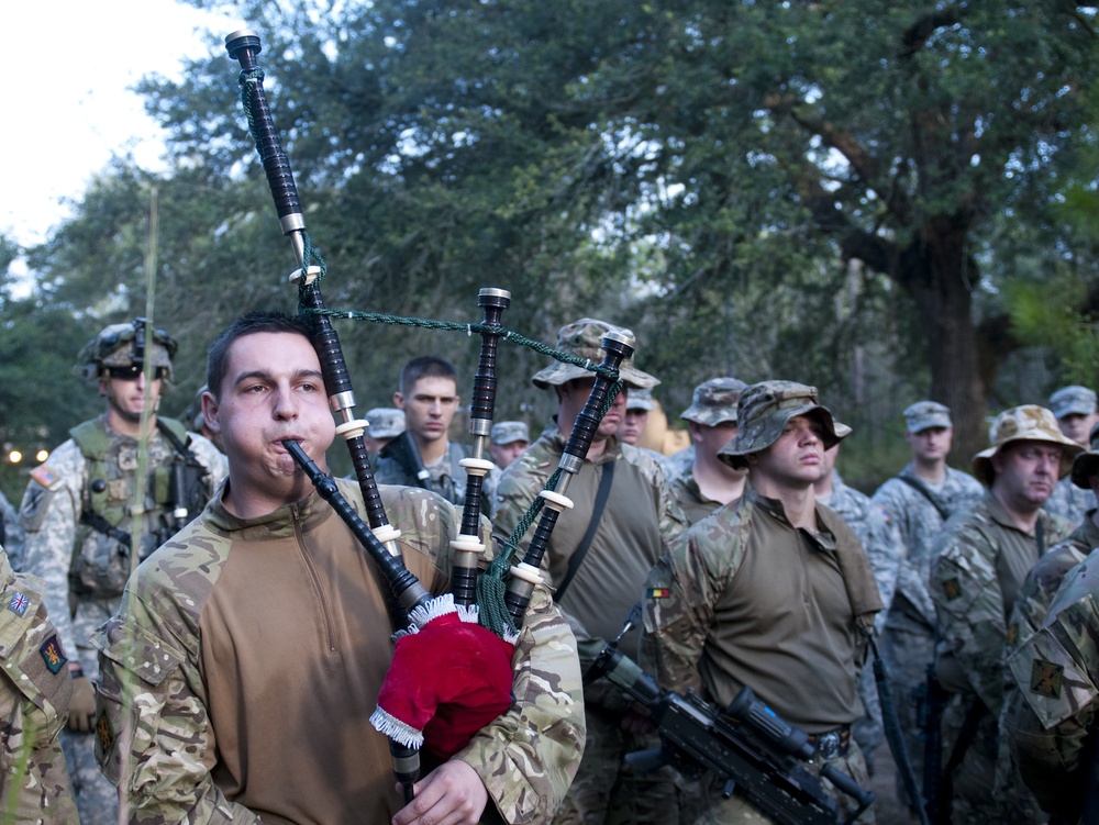 Scottish piper pays tribute to 9/11