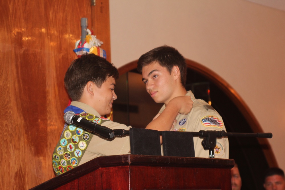 American student earns Eagle Scout award