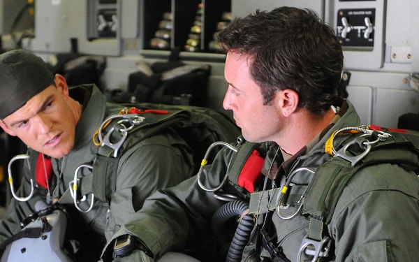 'Hawaii Five-0' films aboard a Hickam C-17