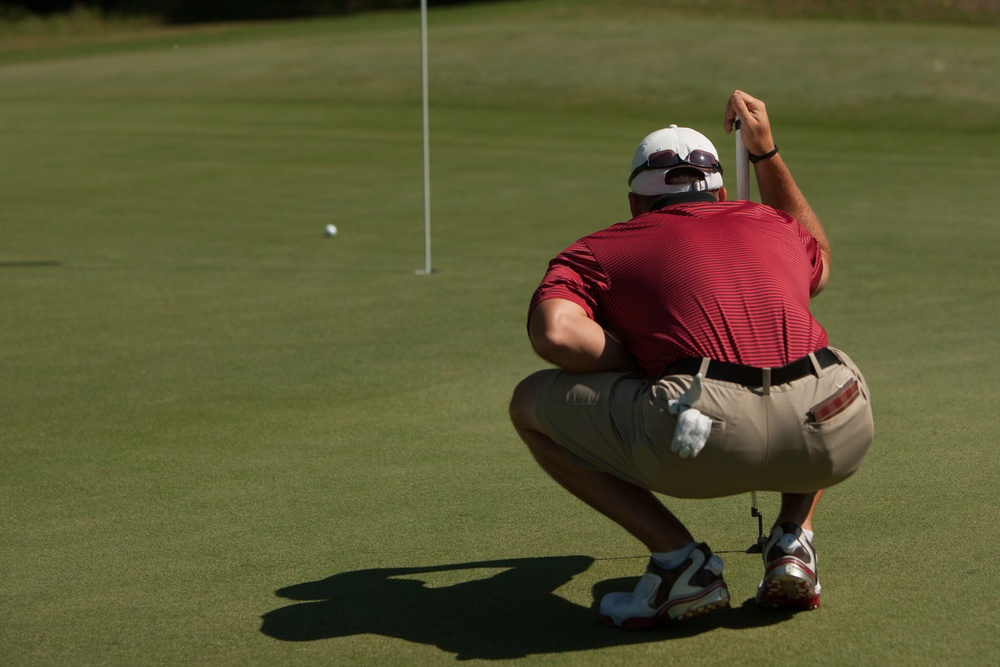 Marine men’s sink silver in Armed Forces Golf Championship on Parris Island