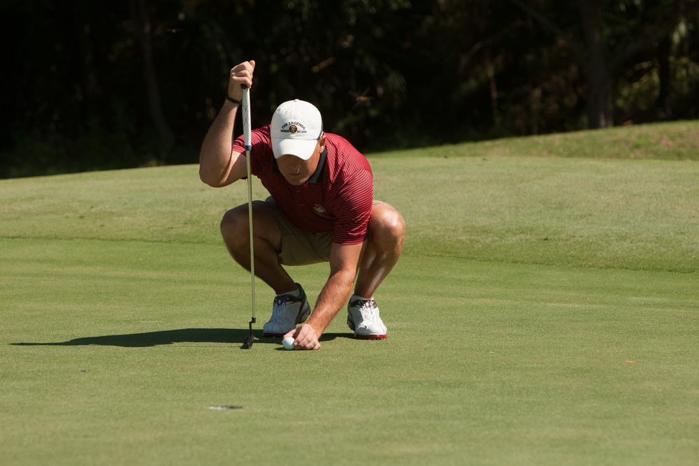 Marine men’s sink silver in Armed Forces Golf Championship on Parris Island