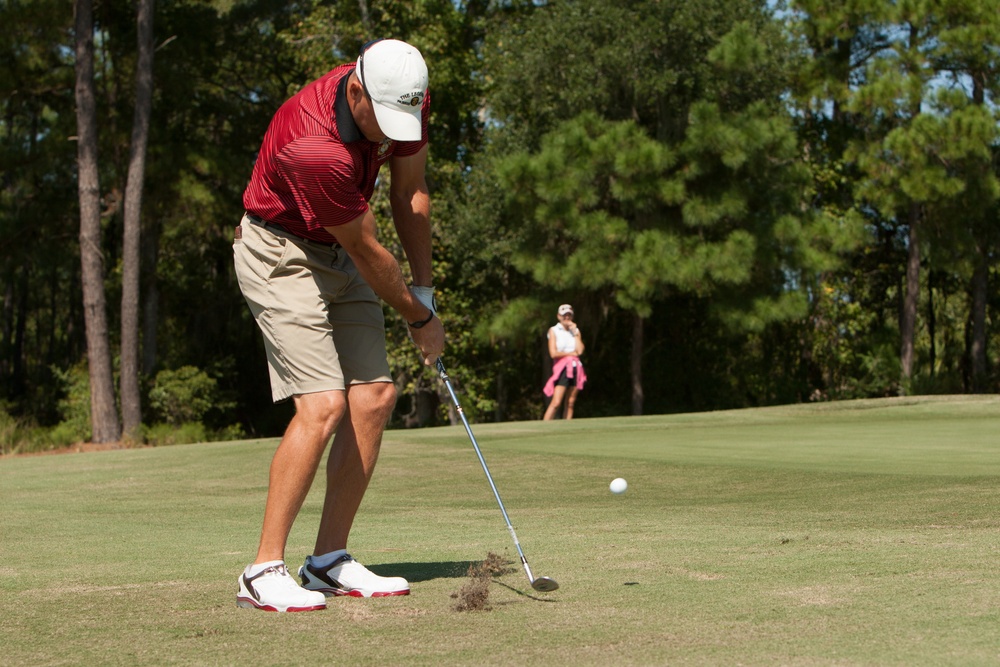Marine men’s sink silver in Armed Forces Golf Championship on Parris Island
