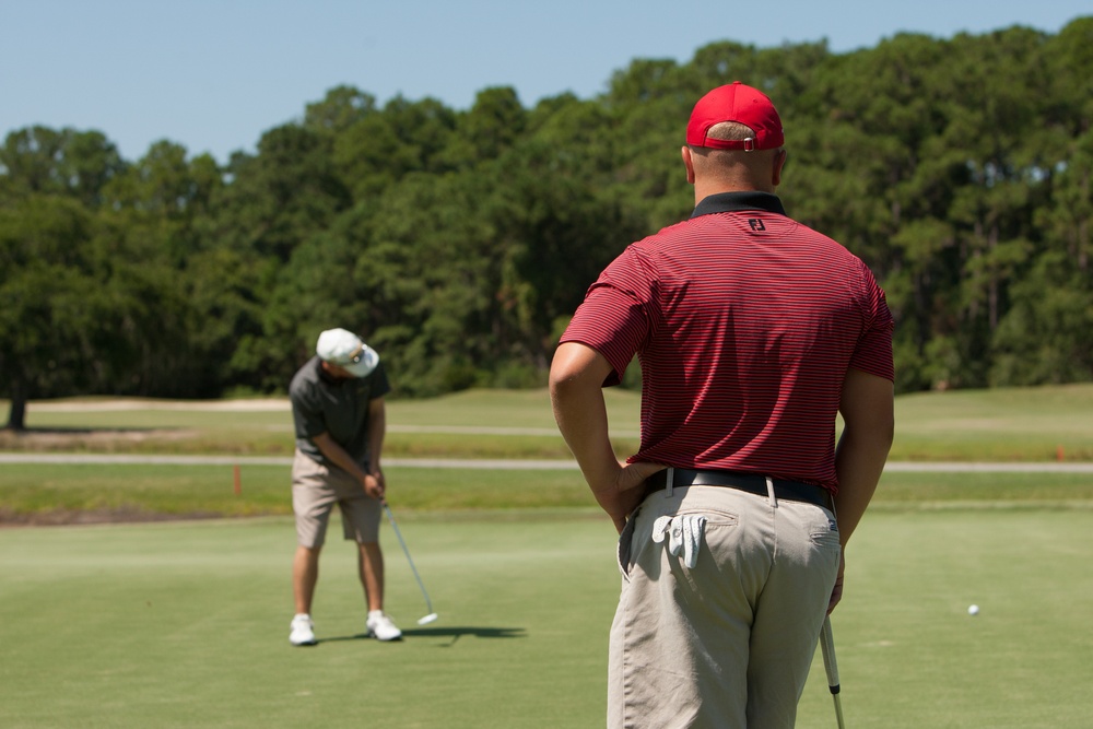 Marine men’s sink silver in Armed Forces Golf Championship on Parris Island