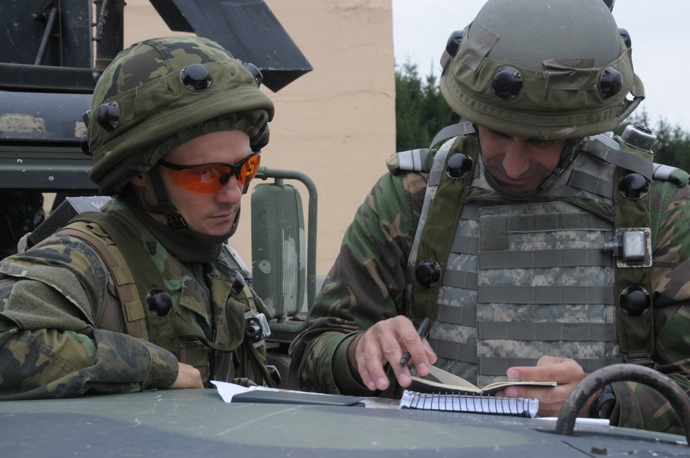 7th Portuguese National Contingency Military Advisory Team training exercise