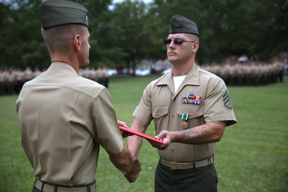 Heroic Marine earns Navy and Marine Corps Commendation Medal