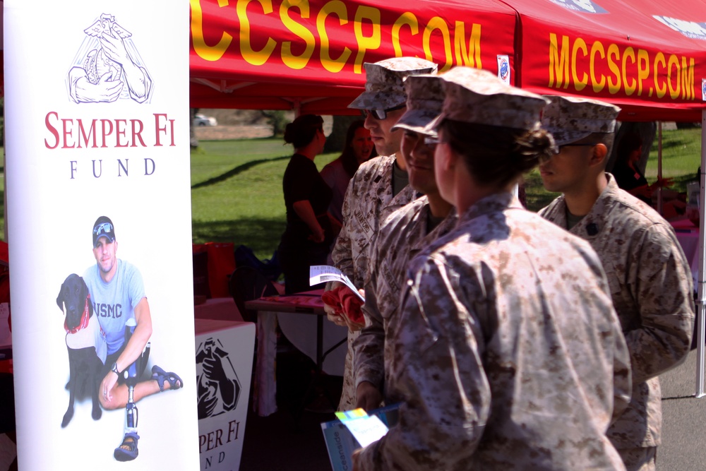 Marine Corps Community Services hosts Welcome Aboard for service members, families