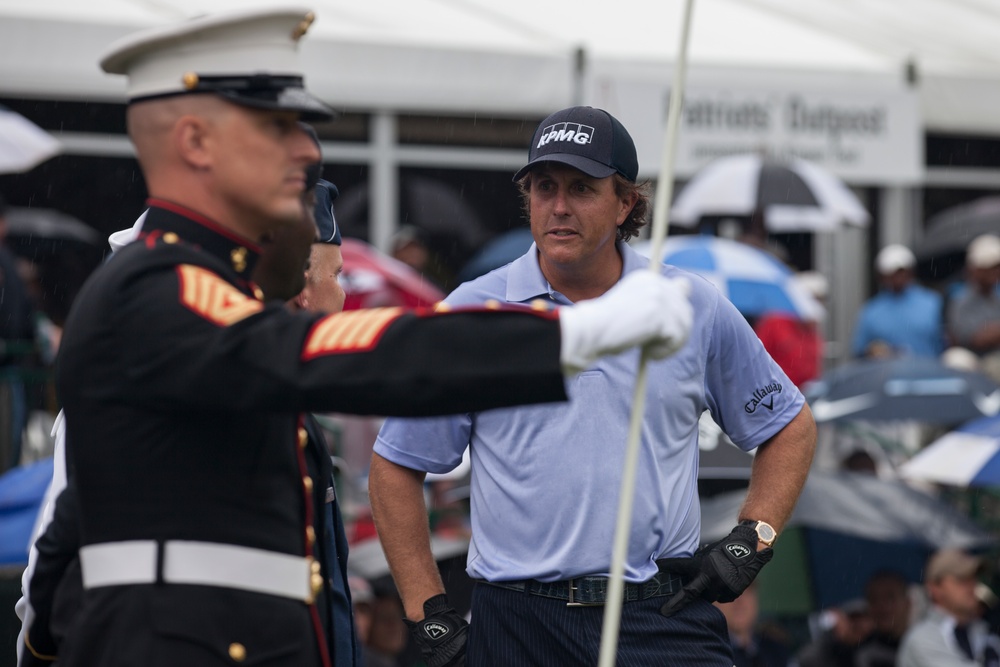 Birdies for the brave, US troops visit PGA Tour