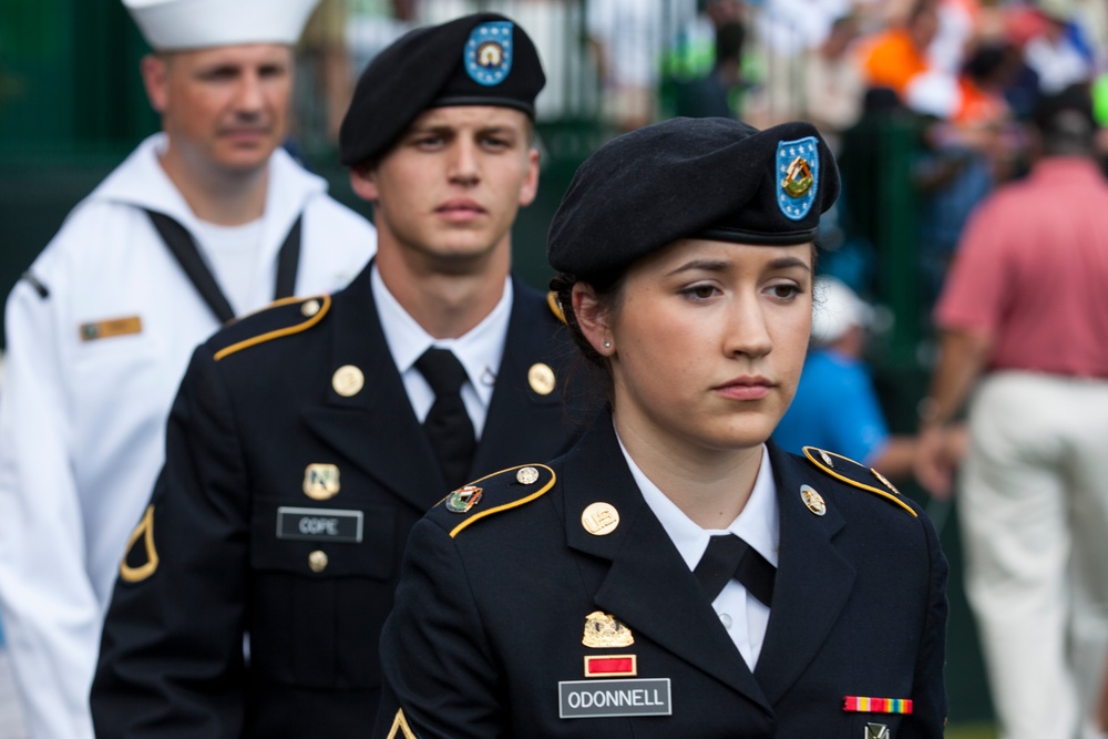 Birdies for the brave, US troops visit PGA Your