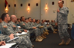 HRC Executive Road Show visits Fort Gordon, sheds light on new OER and transition assistance