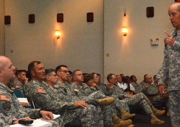 HRC Executive Road Show visits Fort Gordon, sheds light on new OER and transition assistance