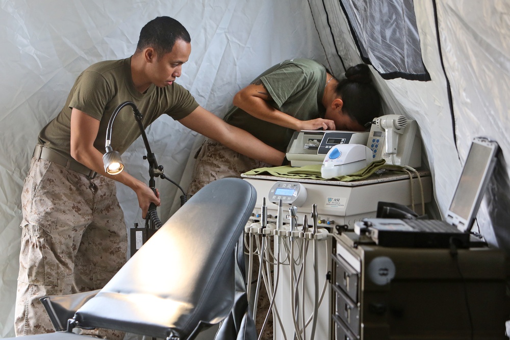 Always at the ready: 1st Dental Bn. trains for expeditionary environment