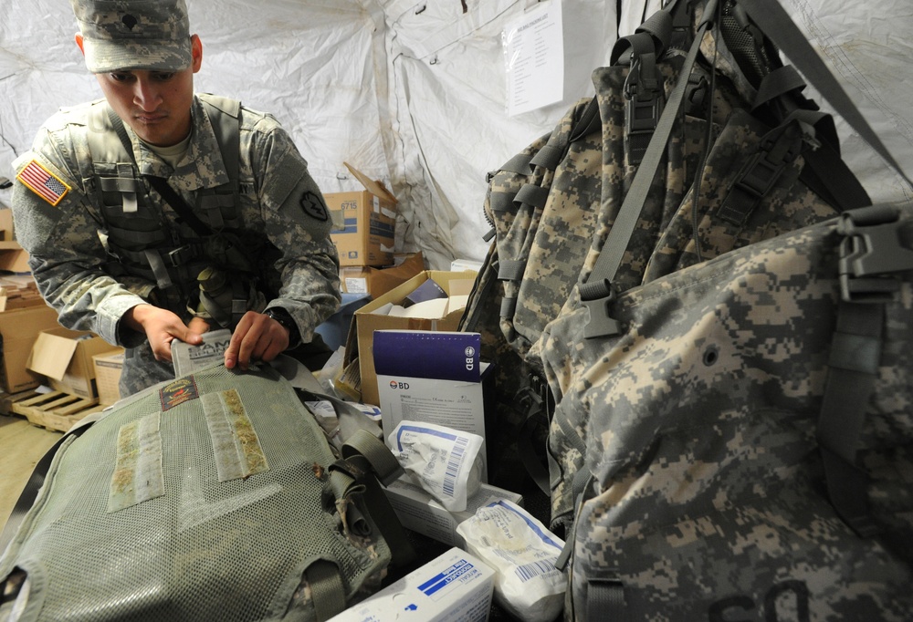 US Army Alaska soldiers test for Expert Field Medical Badge