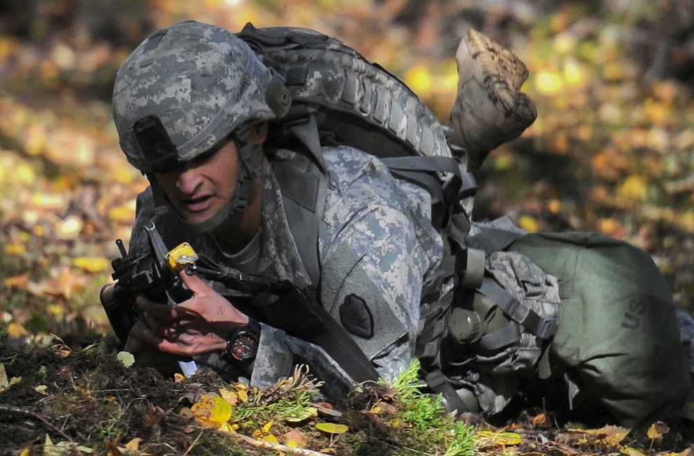 US Army Alaska soldiers test for Expert Field Medical Badge