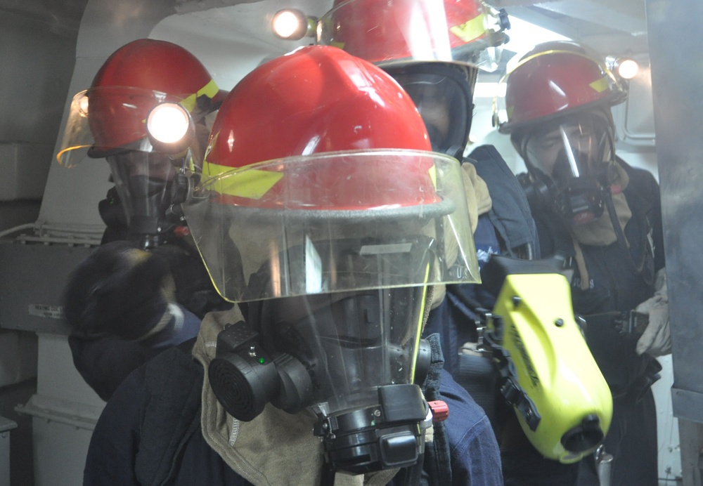 General quarters drill
