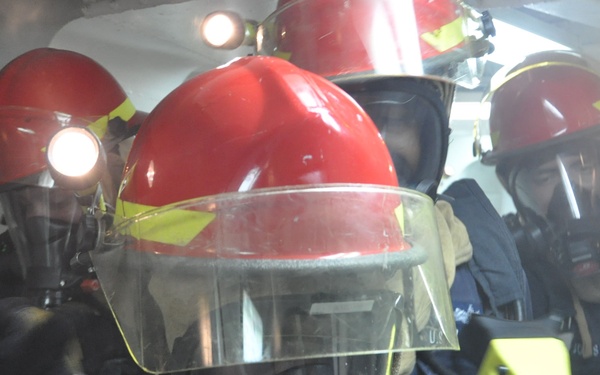 General quarters drill