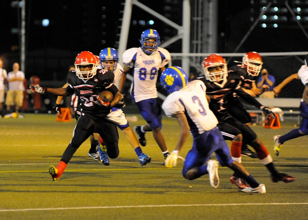 Red Devils end 15-year drought, defeat Yokota Panthers 55-27