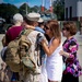 Marines welcomed home by their families