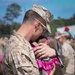 Marines welcomed home by their families