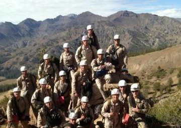 2nd MLG Marines participate in mountain warfare training
