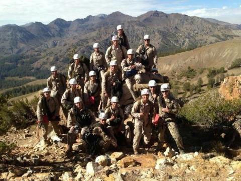 2nd MLG Marines participate in mountain warfare training