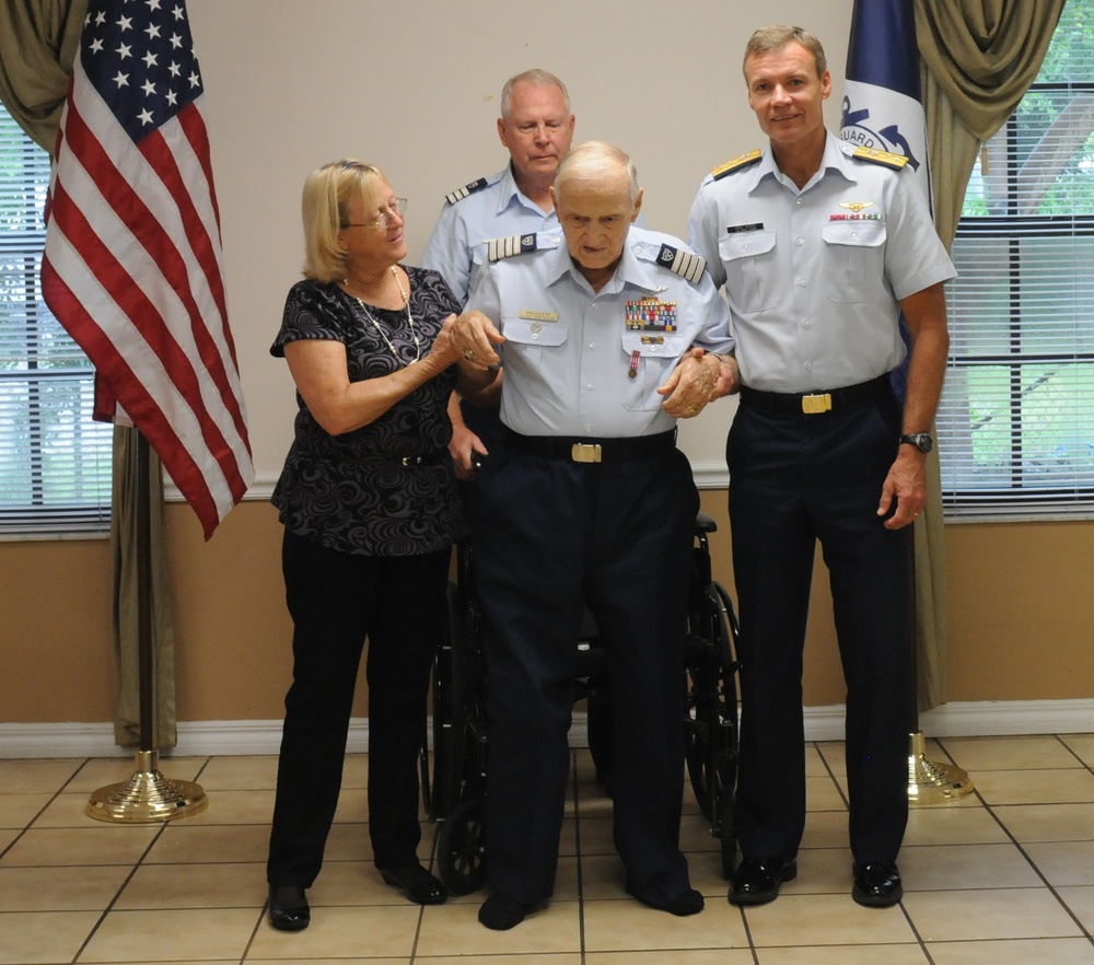 Coast Guard Auxiliarist receives Meritorious Service Medal