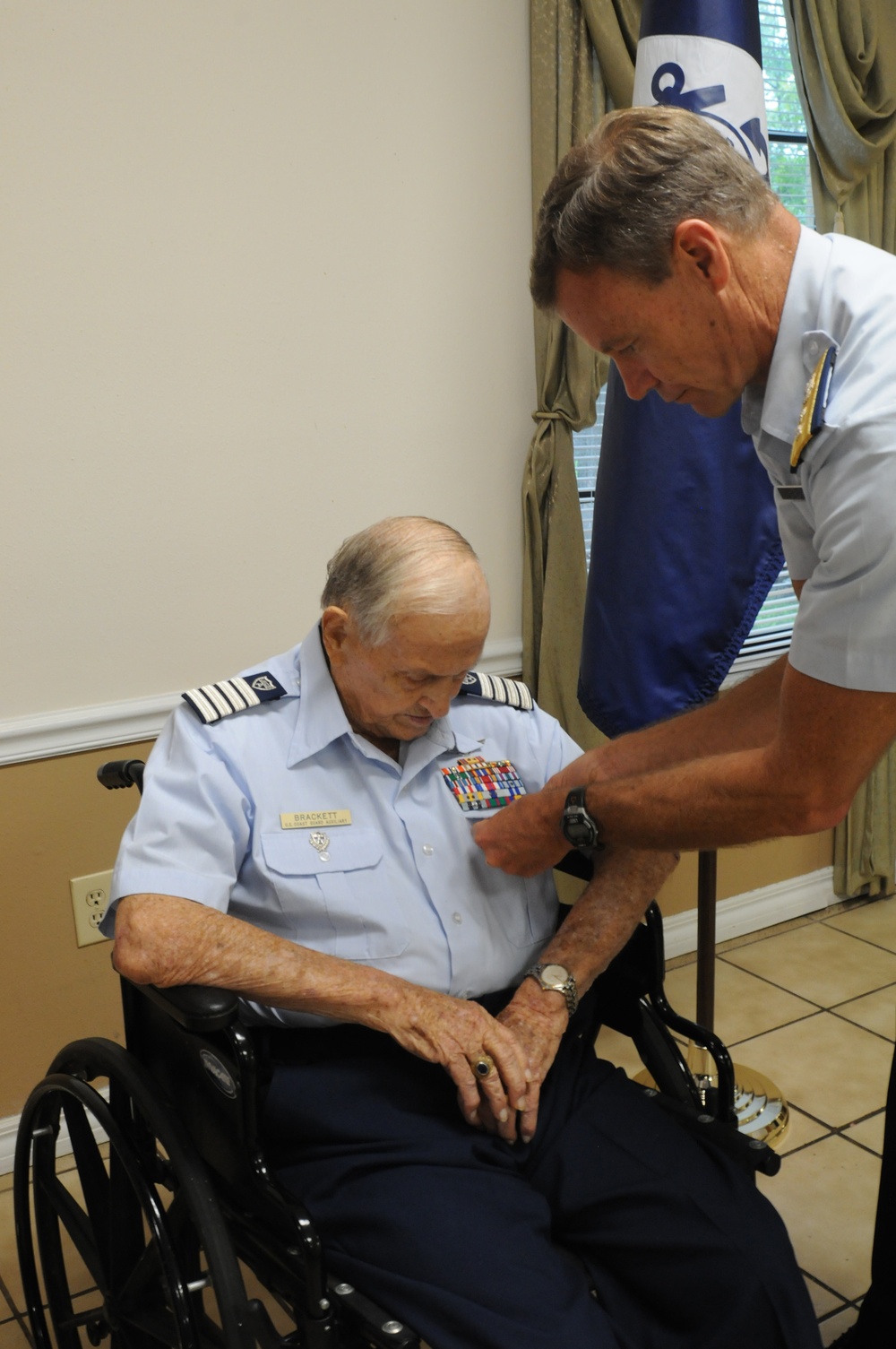 Coast Guard Auxiliarist receives Meritorious Service Medal