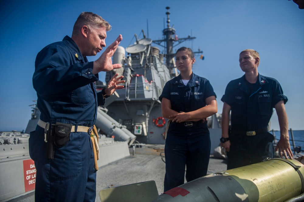 USS Barry operations