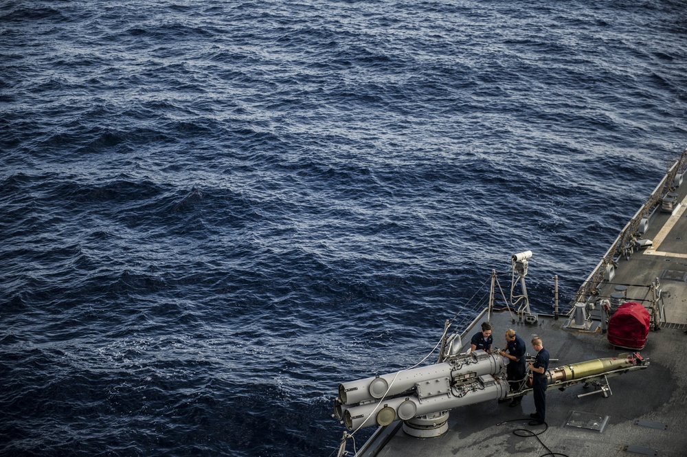 USS Barry operations