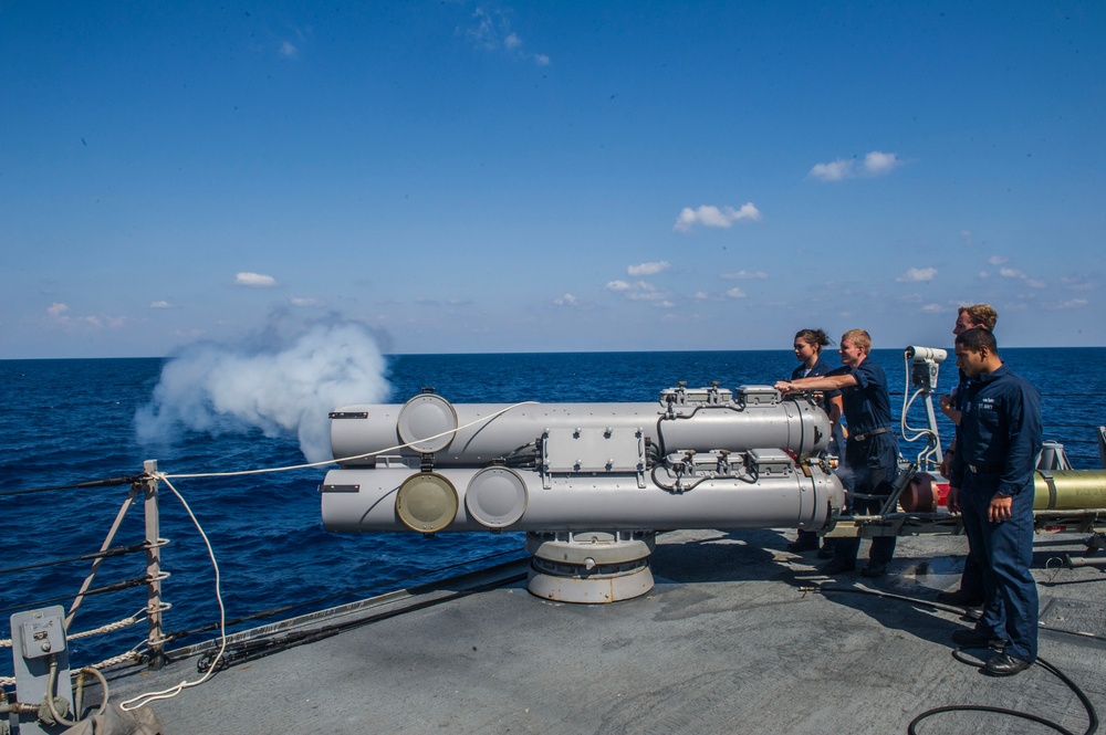 USS Barry operations