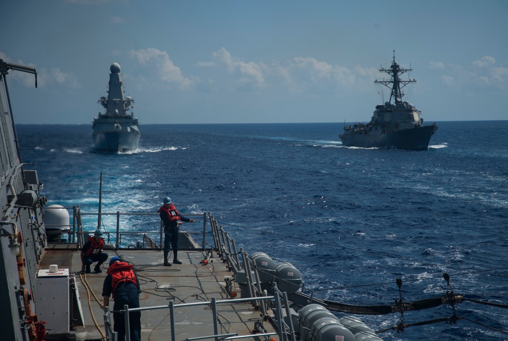 USS Stout operations