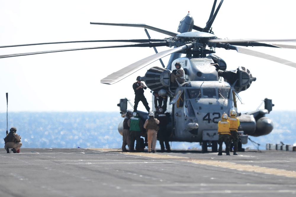 USS Bataan operations