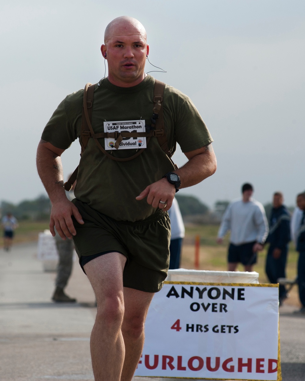 Transit Center holds Air Force Marathon