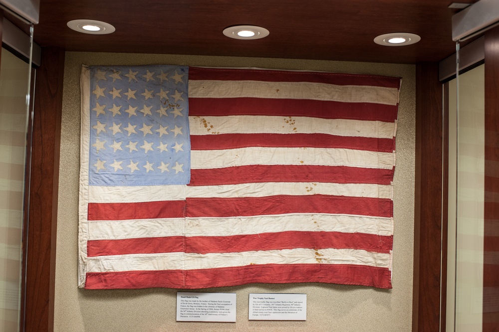 One man's story: A 36-star flag and an American POW are reunited at USARC