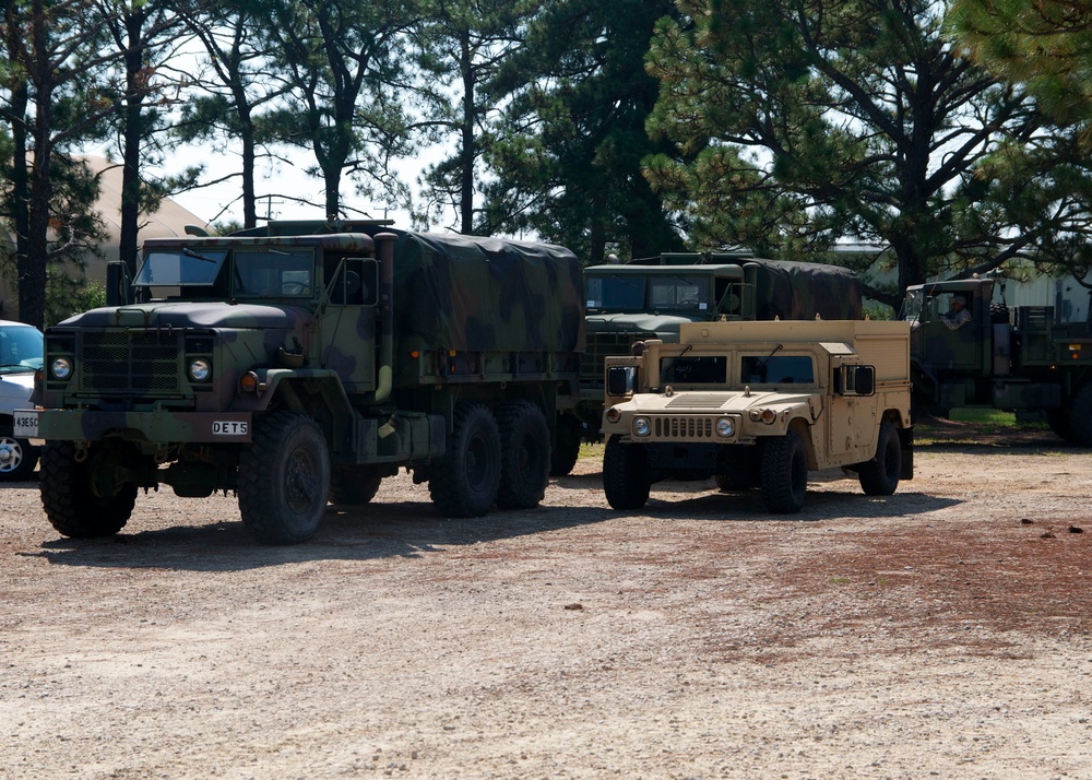 143rd Sustainment Command turns in excess vehicles