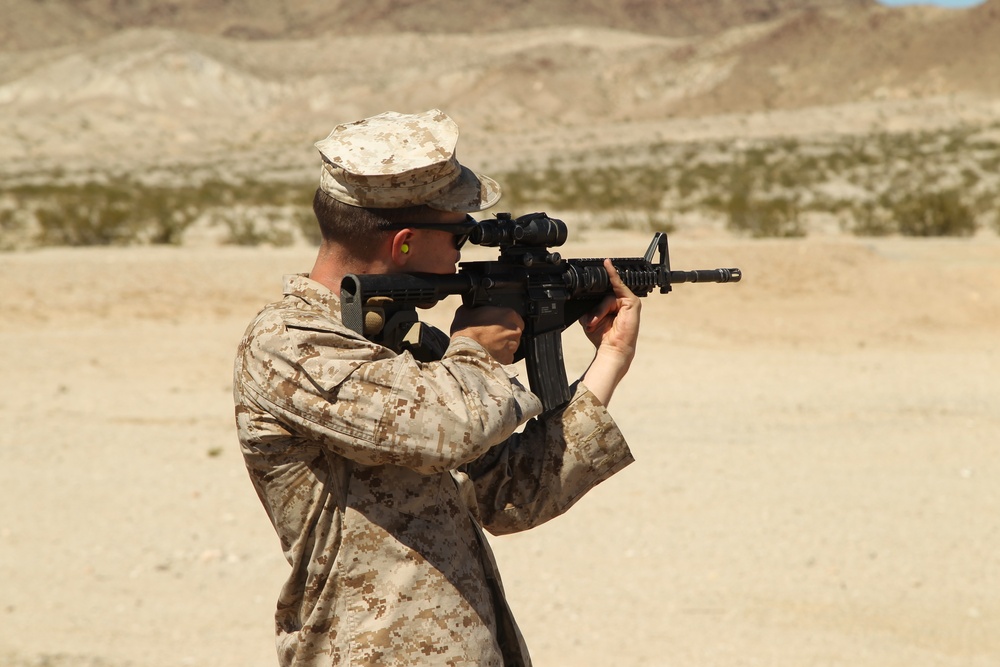 Combat Center shooters showcase skills