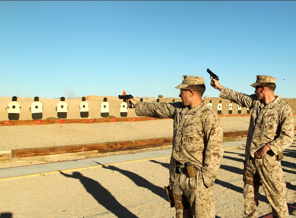 Combat Center shooters showcase skills