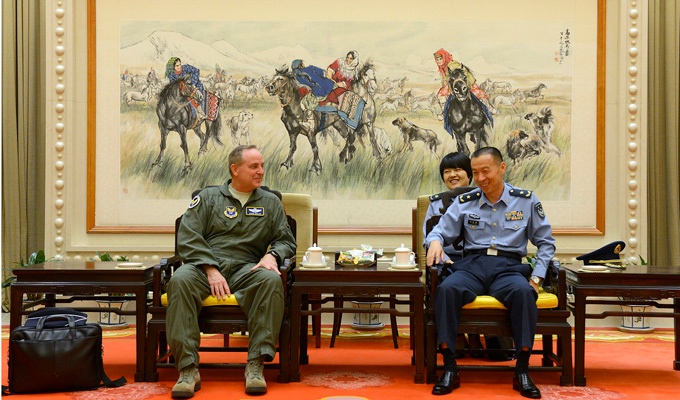 CSAF visits China