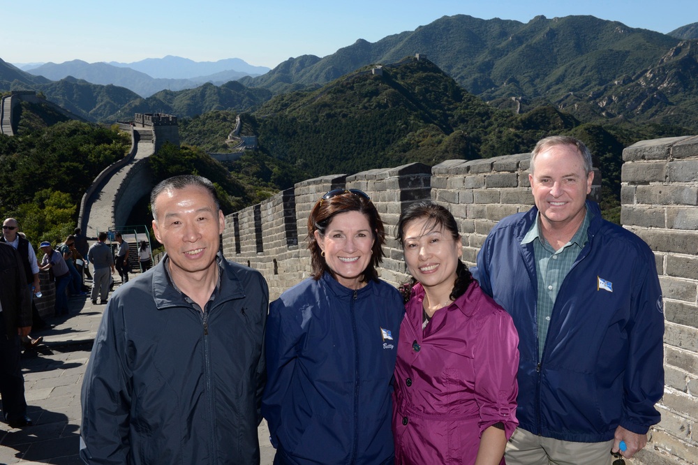 CSAF visits China