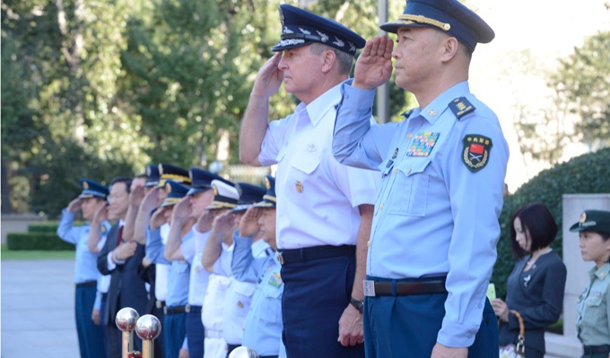 CSAF visits China