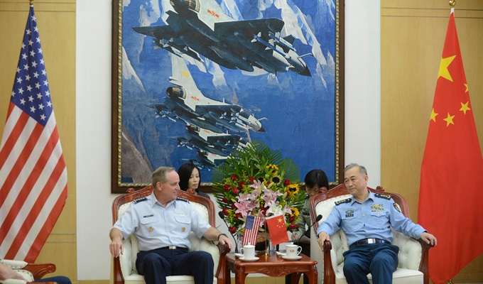 CSAF visits China