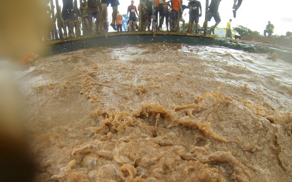 Muddy wingmen: Building bonds with mud, sweat, fitness